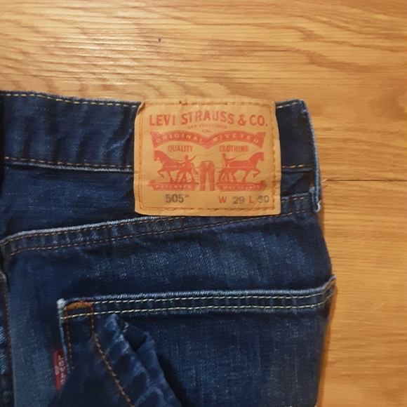 MENS 505 LEVI'S JEAN - Picture 2 of 3